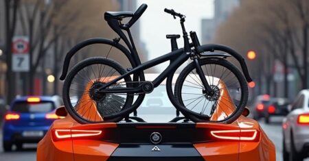 Segunda placa para transporte de bicicleta, como assim?